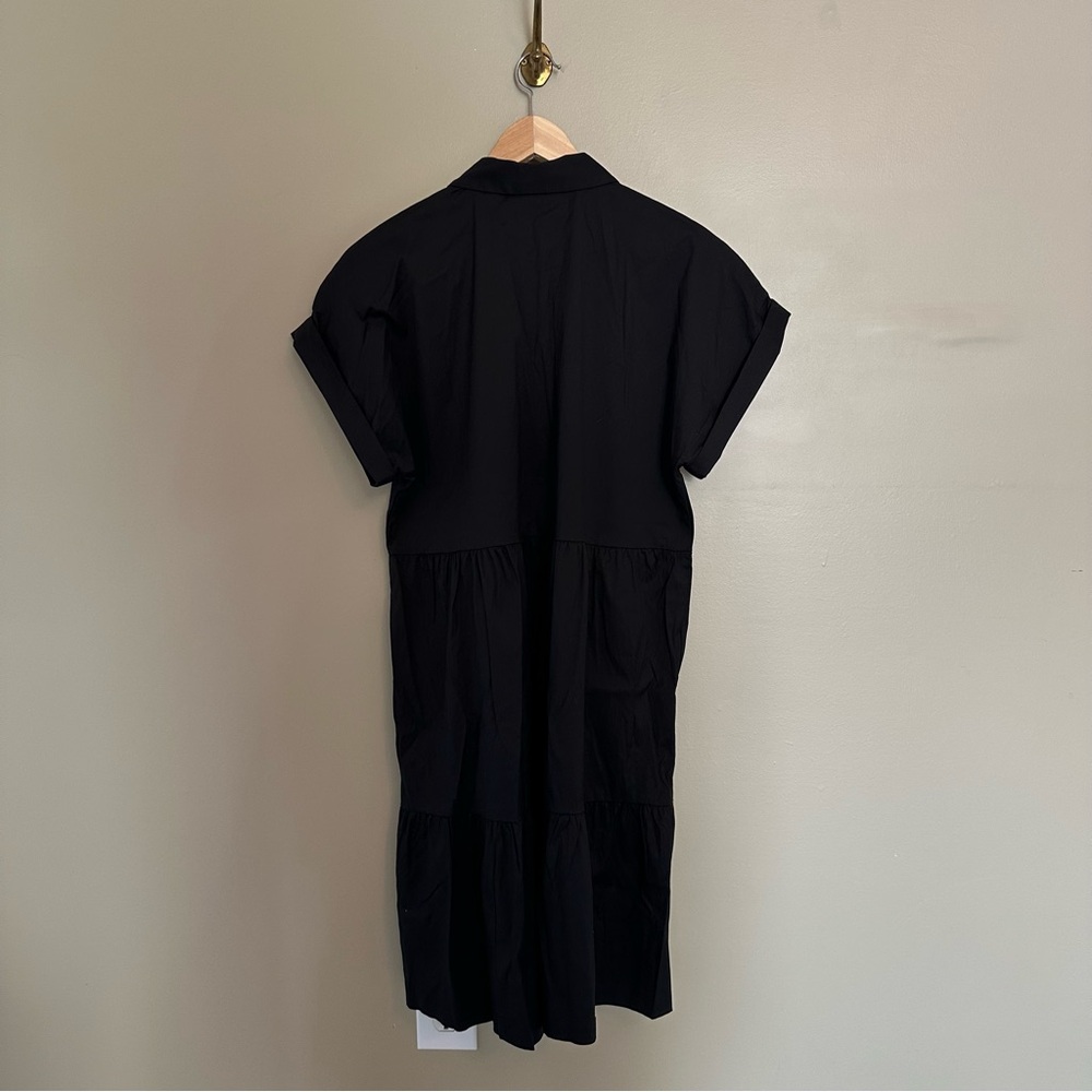 Chico’s Poplin Diagonal Button Front Dress- 12 - Picture 7 of 7